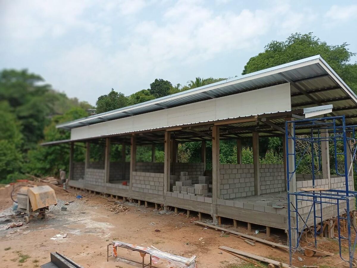 Kindergarten building at Ban Mae Sa School